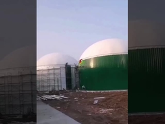 مفاعل لاهوائي 2000 م 3 + حامل غاز حيوي 800 م 3